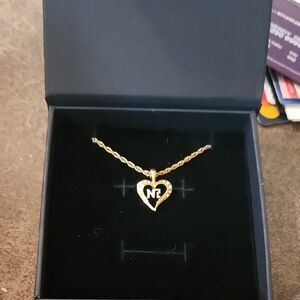 Nina Richie Heart Pendant Necklace